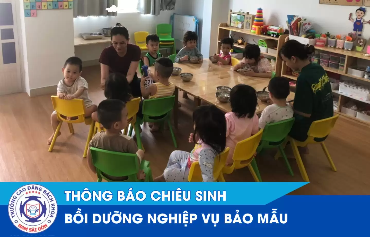 Thông báo chiêu sinh lớp bồi dưỡng nghiệp vụ Bảo mẫu khoá 02 năm 2025