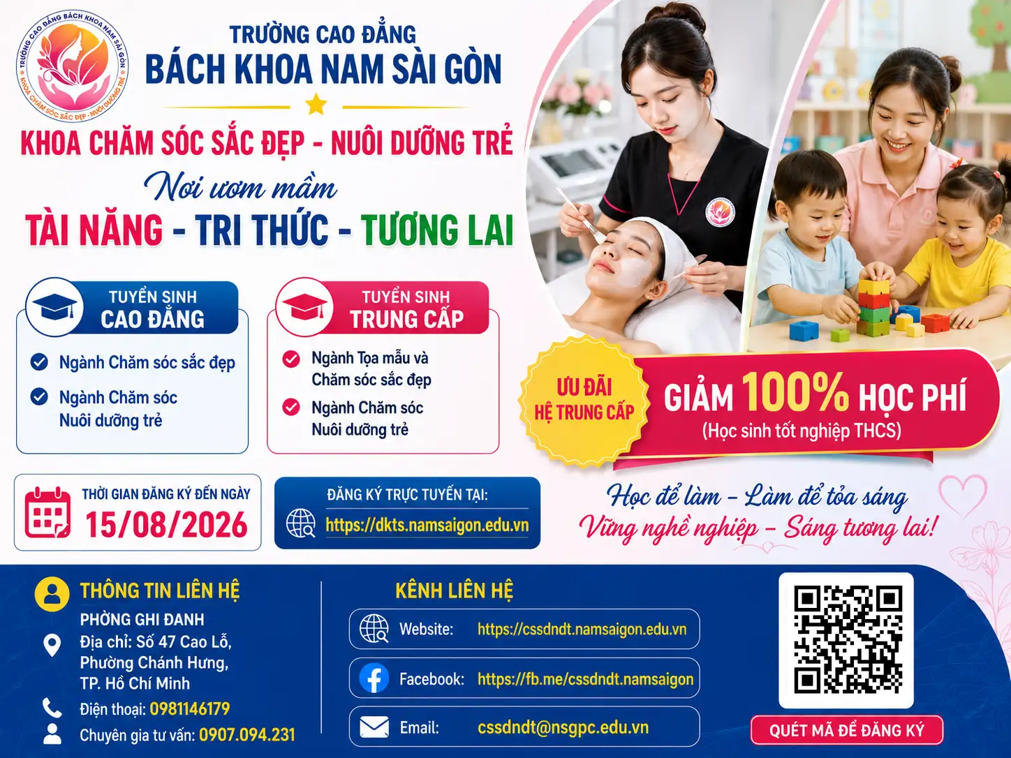 HỌC HẾT LỚP 9, ĐI HỌC NGHỀ MÀ CÒN ĐƯỢC MIỄN 100% HỌC PHÍ? CÓ THẬT KHÔNG?! 1 HỌC HẾT LỚP 9, ĐI HỌC NGHỀ MÀ CÒN ĐƯỢC MIỄN 100% HỌC PHÍ? CÓ THẬT KHÔNG?!